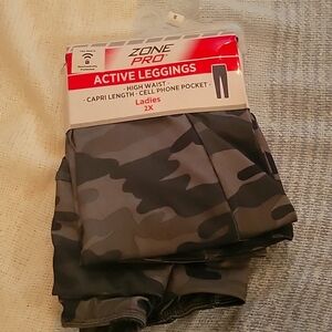 Ladies capri leggings 2x